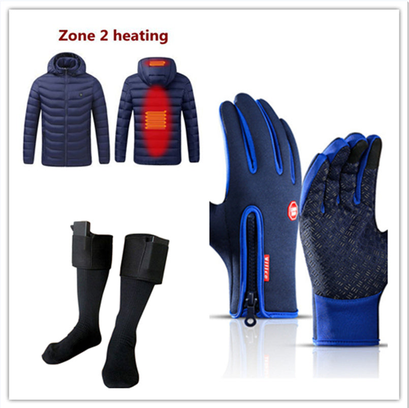 Winter Gloves Touch Screen Waterproof Sports Gloves With Fleece