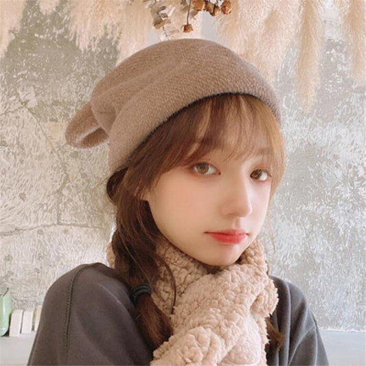 Winter Girl Cute Cold Protection Warm Beret