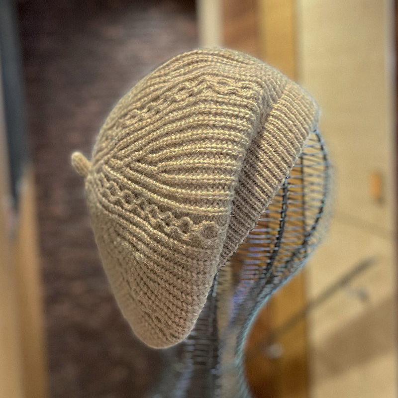 Ladies Autumn And Winter Knitted Beret French Style