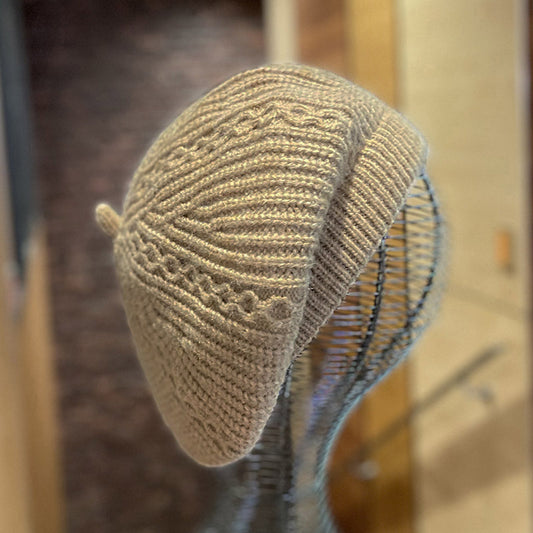 Ladies Autumn And Winter Knitted Beret French Style