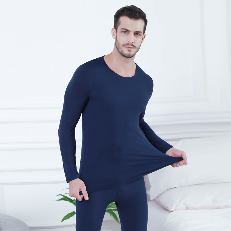 Men's Base Autumn Clothes And Long Trousers Thermal Underwear Set