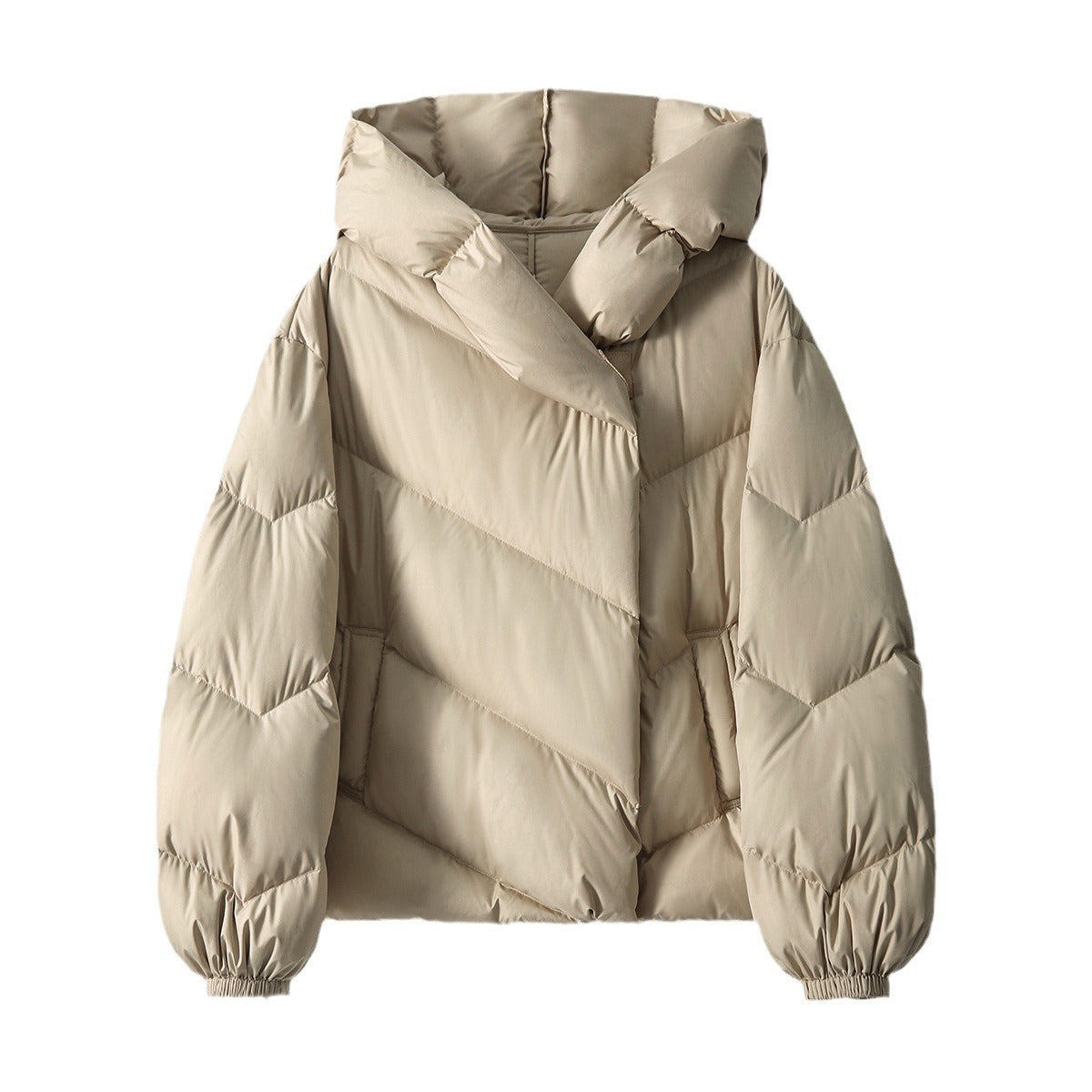 Hooded Small Puffer Jacket
