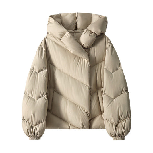Hooded Small Puffer Jacket