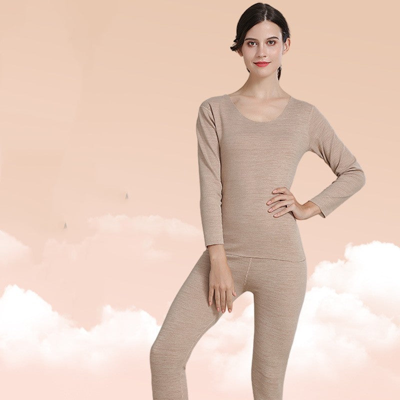 Women's Thermal Underwear With Velvet Thickening