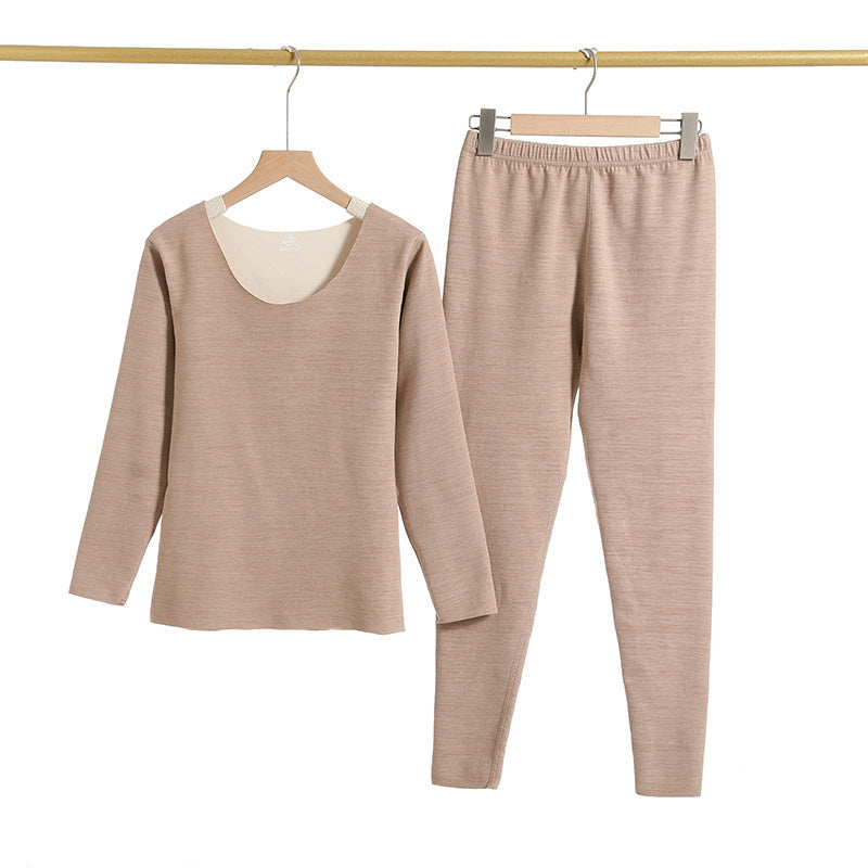 Women's Thermal Underwear With Velvet Thickening