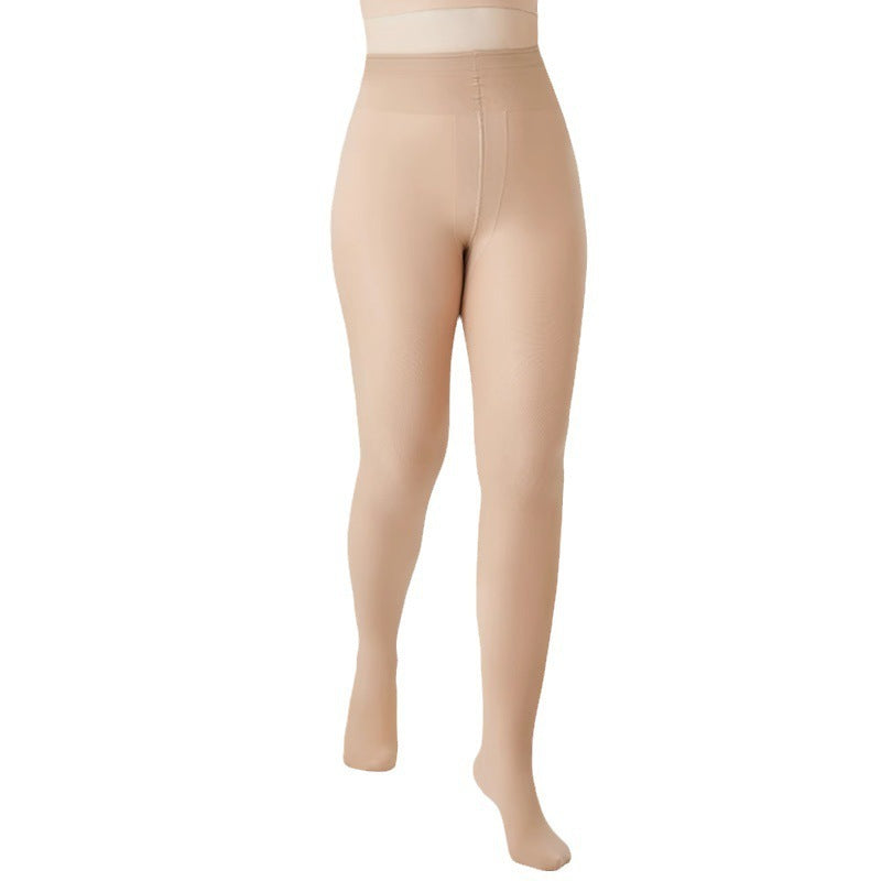 Autumn And Winter Fleece-lined Thick Pantyhose