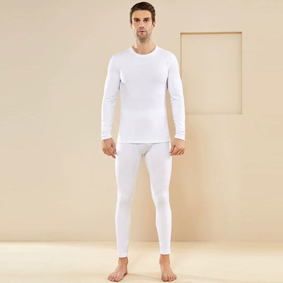 Men's Base Autumn Clothes And Long Trousers Thermal Underwear Set