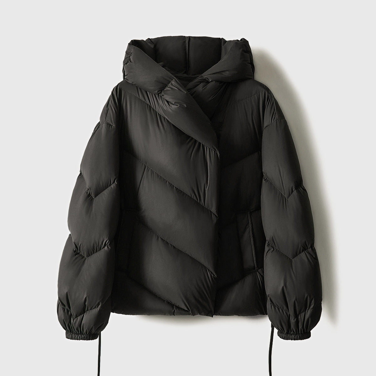 Hooded Small Puffer Jacket