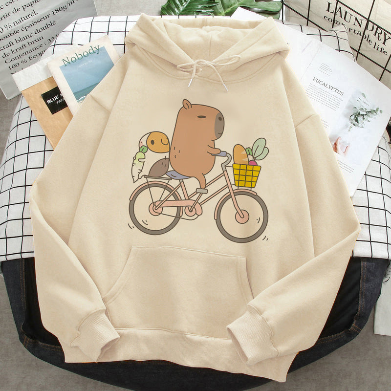 Women Hoodie Korean Hip Hop Anime Harajuku Winter Clothing