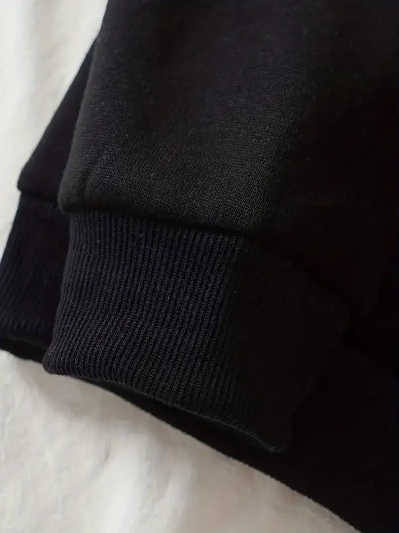 Women Sweater Winter Clothing Cat Printing Drawstring Printed Hooded