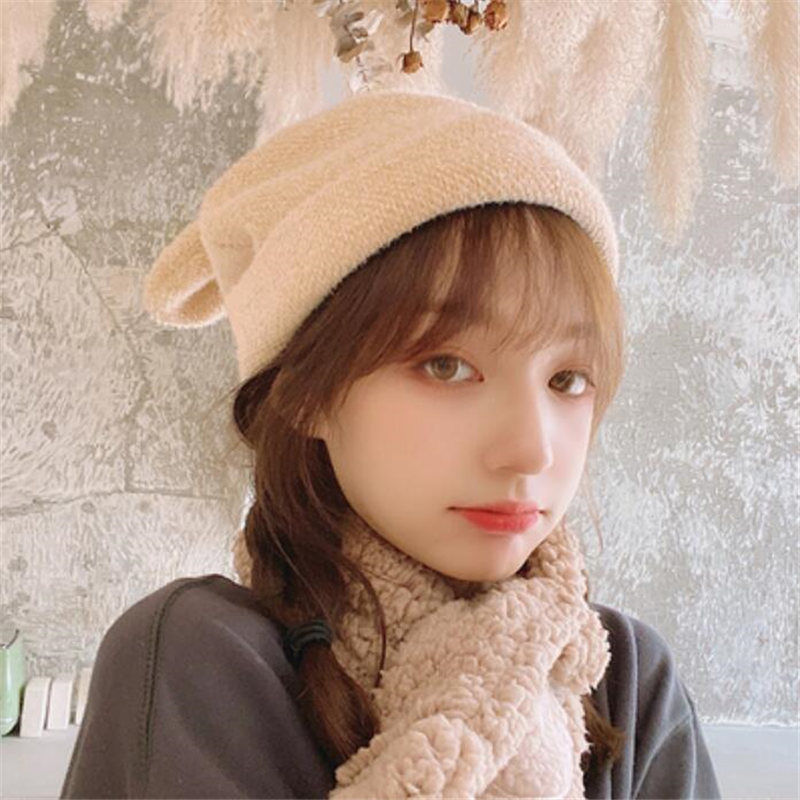 Winter Girl Cute Cold Protection Warm Beret